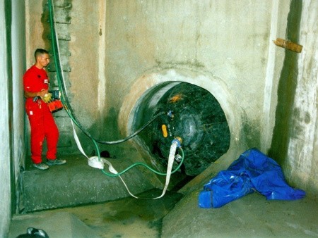 Пневматическое  заглушающее перекрытие (ПЗП) «LAMPE» применение